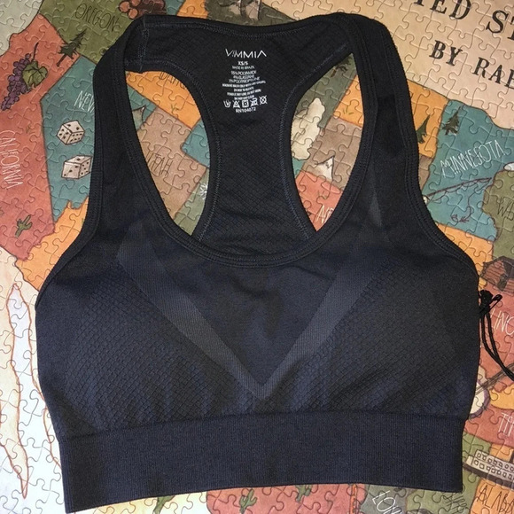 Vimmia X Vinyasa Scoop Bra, Sharkskin, XS/S - Picture 13 of 14